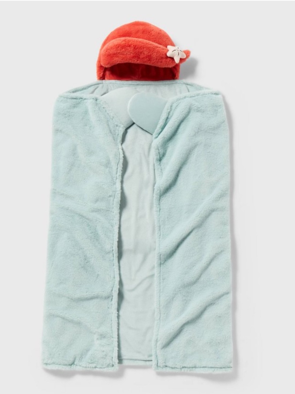 Disney x Pillowfort Ariel hooded blanket